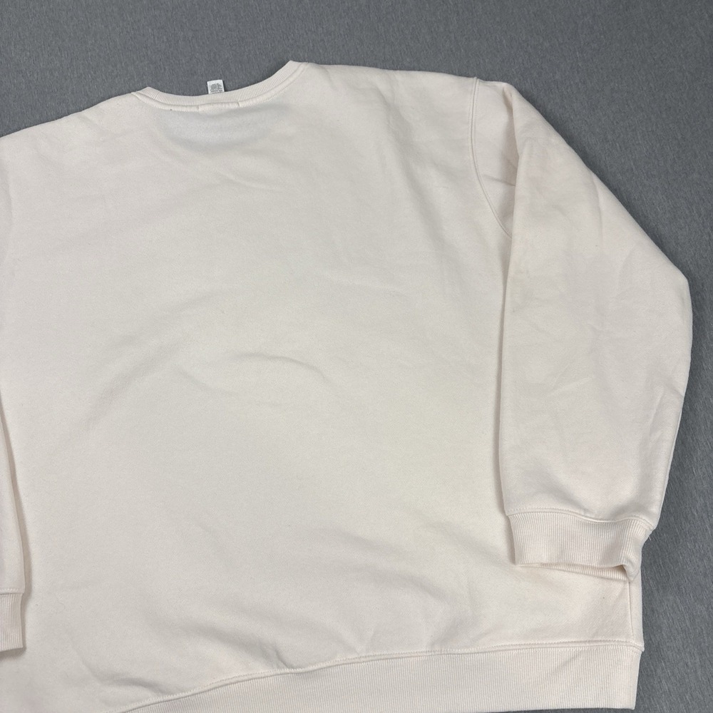Full‎ Tilt Sweatshirt Cotton Poly  Size XL Cream w/ Brown Outer Banks logo - Picture 10 of 12